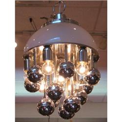 Vintage Murano Chrome Chandelier  #1679395