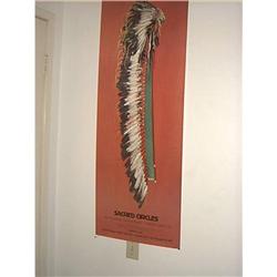 Cheyenne Headdress Poster 1977 Rare #1679404