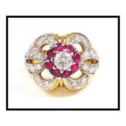 Estate Diamond Ruby Ring(price was $2,700) #1679412