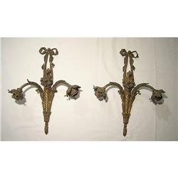 Pair of Light wall in bronze #1679944