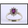 Image 1 : Wonderful 18K Yellow Gold Ruby and Diamond Ring#1689355