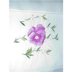 SHABBY CHIC EMBROIDERY PILLOWCASES #1689406