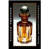 Image 1 : CZ VINT AMBER COLOR FLASH DECO PERFUME BOTTLE #1689891