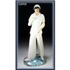 Image 1 : CZECH VINTAGE ART GLASS NURSE FIGURINE / CG113 #1689912