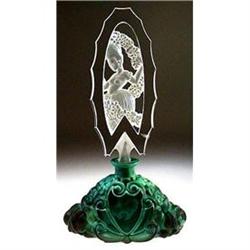 CZECH MADAME DE POMPADOUR PERFUME BOTTLE #124 #1689915