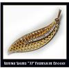 Image 1 : VINTAGE SIGNED "JJ" RHINESTONE BROOCH CJ-55 #1689942