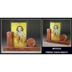 ART DECO MARBLE PHOTO/PICTURE HOLDER MS-11 #1689952