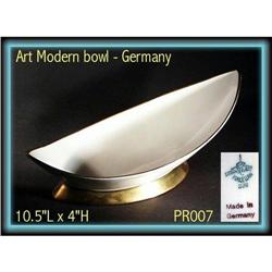 GERMAN ART DECO PORCELAIN FRUIT BOWL / PR007 #1689958