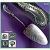 Image 1 : EXQUISITE DUTCH ROCOCO SILVER PIE SERVER / #1689967