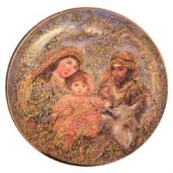 Flight Into Egypt  porcelain plate Christmas #1690069
