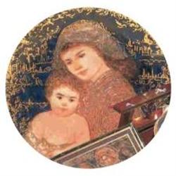 And Unto Us a Child is Born  porcelain plate #1690076