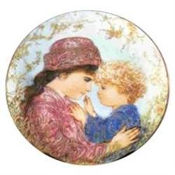 Sarah & Tess Mothers Day 1988  plate by Edna #1690078