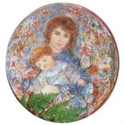 Elaine & Zena  Mothers Eden 1997 plate by Edna #1690086