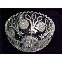 Cut Crystal Bowl #1690153