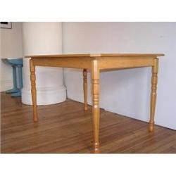 light oak table #1690187