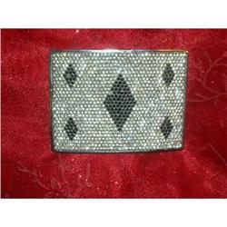 Art Deco/Nouveau Black Diamonds Rhinestones #1690209