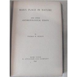 Book Man's Place in Nature by Thomas Huxley #1690218
