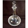 Image 1 : Crystal Decanter and Stopper, Ships Style. #1690250