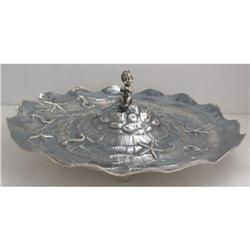 925K Sterling Silver Oyster Shell Centerpiece #1690337