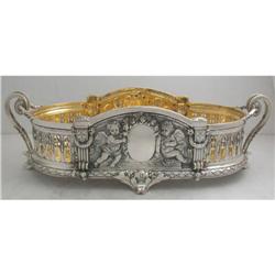 925K Sterling Silver Cherub Jardiniere #1690350