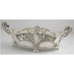 925K Sterling Silver WMF Oval Flower Dish #1690354