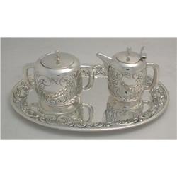925K Sterling Silver 3pc. Creamer Set #1690367