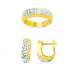 14K Gold Ring and Earrings Set #1690766
