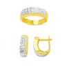 Image 1 : 14K Gold Ring and Earrings Set #1690766