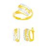 Image 1 : 14K Gold Ring and Earrings Set #1690768