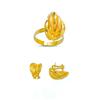 Image 1 : 14K Gold Ring and Earrings Set #1690878