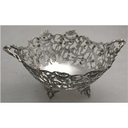 925K Sterling Handmade Candy Basket #1691144