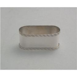 925K STERLING SILVER Napkin Ring Set 12pc. #1691172