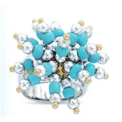 14K Gold Artisan Ring #1691188