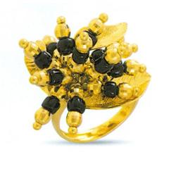 14K Gold Artisan Ring #1691190