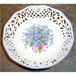 SCHUMANN Forget-ME-Not  -PIERCED Bowl- #1691278