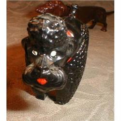 Dog NODDERS Dachshund & POODLE German -VINTAGE-#1691301