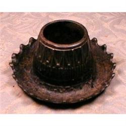 CAST Iron MATCH Dish with Cup ANTIQUE #1691311