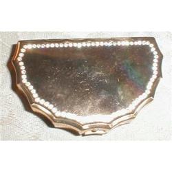 Demi MOON Compact, Rhinestones - VINTAGE #1691385