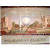 Image 1 : WORLDS FAIR Tapestry 1939 NY Trylon Perisphere #1691413