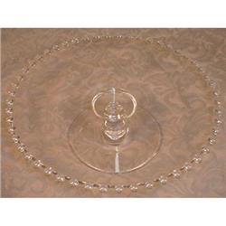 CANDLEWICK Cake STAND Imperial - VINTAGE #1691469