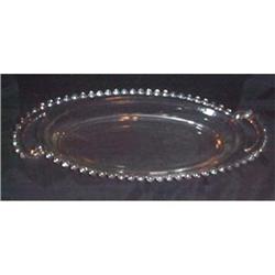 Candlewick Oval Pierced Handle Celery #1691512