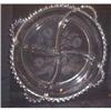 Image 1 : RARE Candlewick Daisy Etched 4-Part Relish #1691515