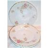 Image 1 : Three German Rose Decorated Plates #1691569