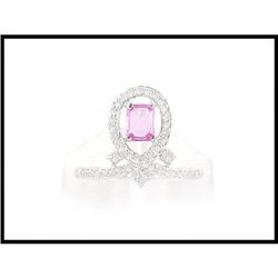 Marvelous 18K White Gold Diamond and Sapphire #1691758