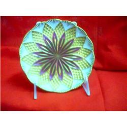 MEISSEN PLATE WITH CUT GLASS PATTERN #1691841