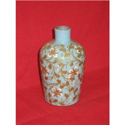 Beautiful Enamel paint Blue Opaline Bottle #1691951