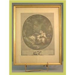 French Art Print Framed La Bonne Mere/Mother & #1692114