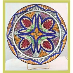 Decorative Plate Hand-Painted Ceramic #1692116