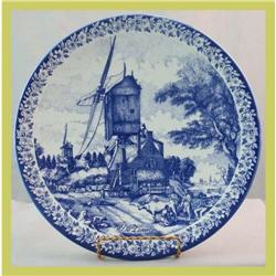 Blue Delft Plate Chemkefa Summer Ceramic #1692124