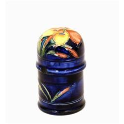 Old Moorcroft Lighter Cobalt Blue& Flower Mk #1692344